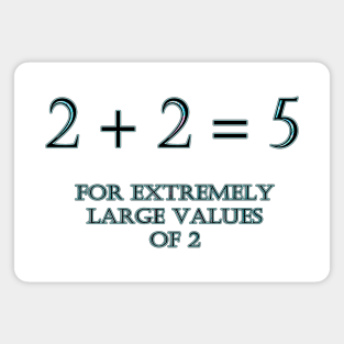 Funny One-Liner Math Joke Magnet
